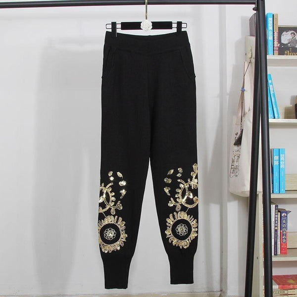 Sibel Luxury Embroidered Tracksuit - Alamode By Akanksha