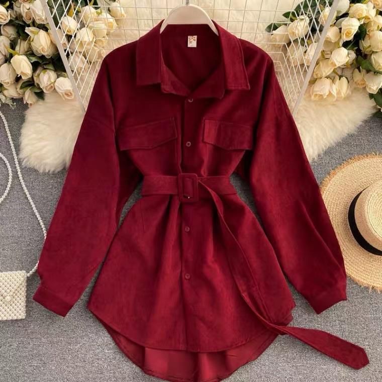 Blater Corduroy Shirt - Alamode By Akanksha