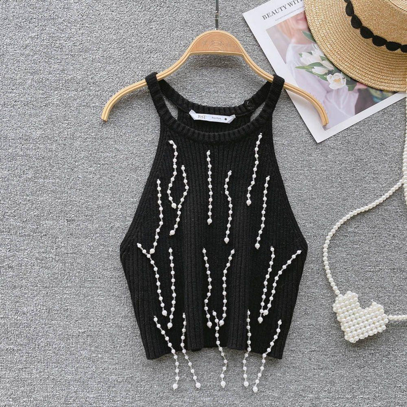 Lucas Pearl Detailed Summer Top - Alamode By Akanksha