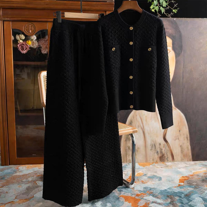Carol Woolen Coord Set - Alamode By Akanksha