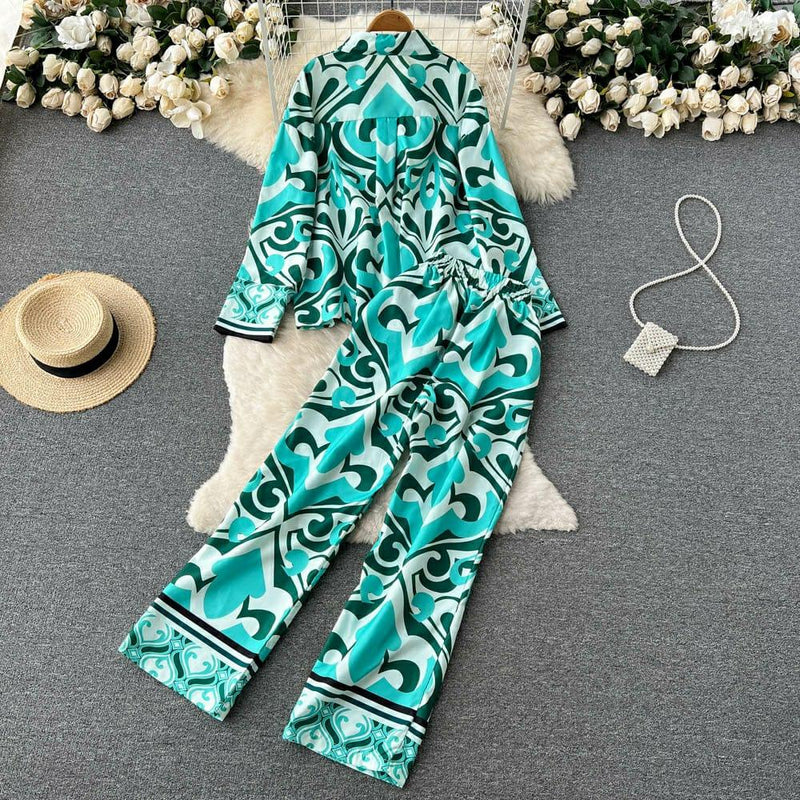 Silopher Abstract Coord Set - Alamode By Akanksha