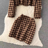 Zoey Woolen Coord Set - Alamode By Akanksha