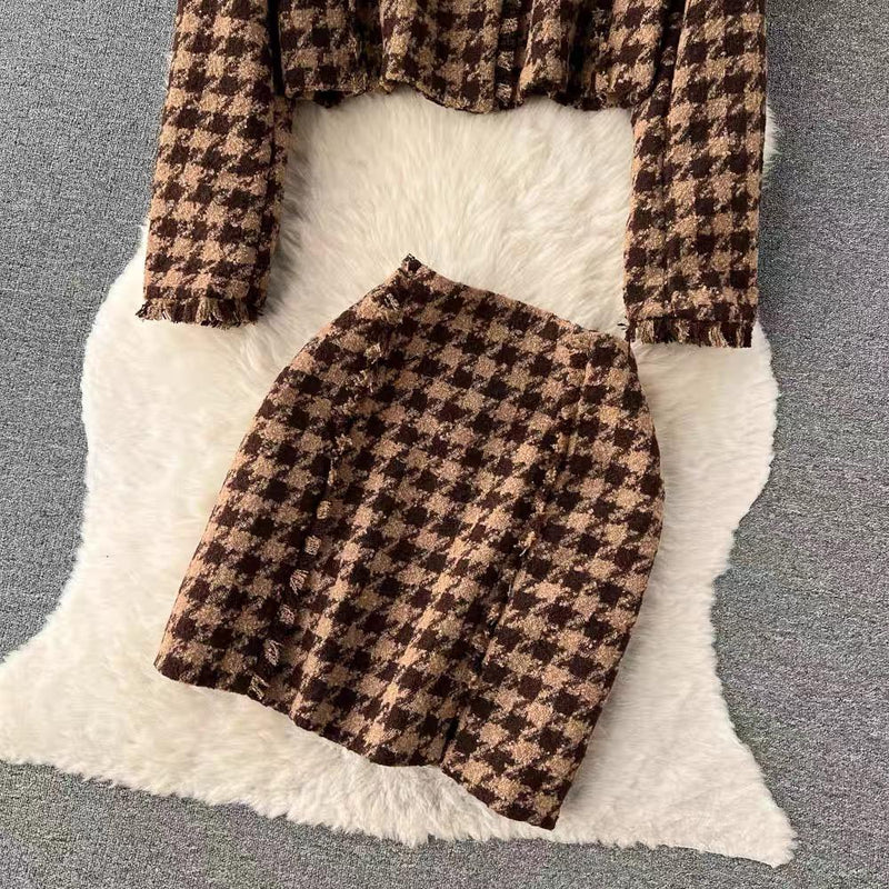 Zoey Woolen Coord Set - Alamode By Akanksha